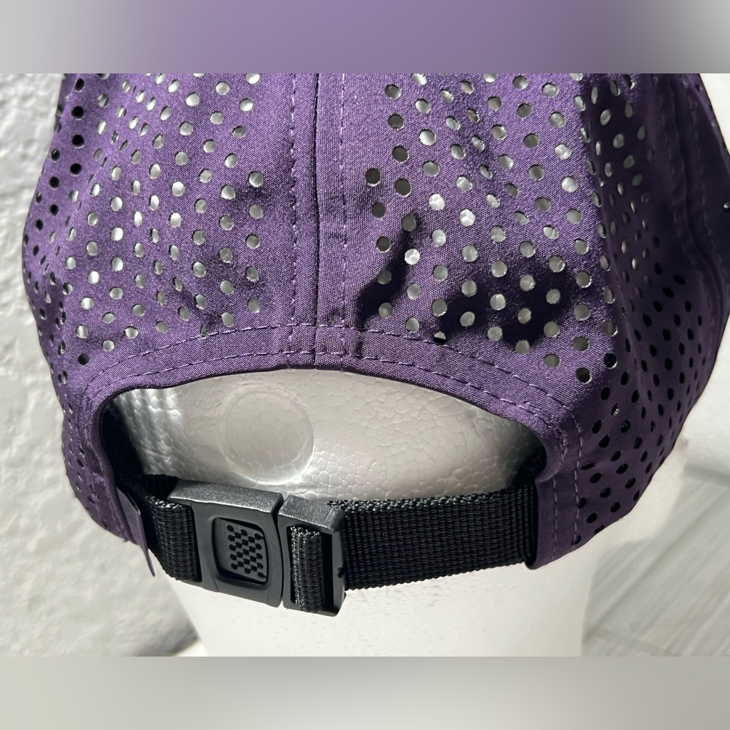 Hall Of Fame 2nd Sucks Mesh Side Buckle Back Hat Cap Men’s One Size Plum Purple — image 3 of 8